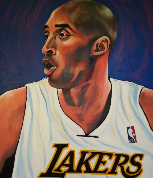 Kobe Bryant portrait